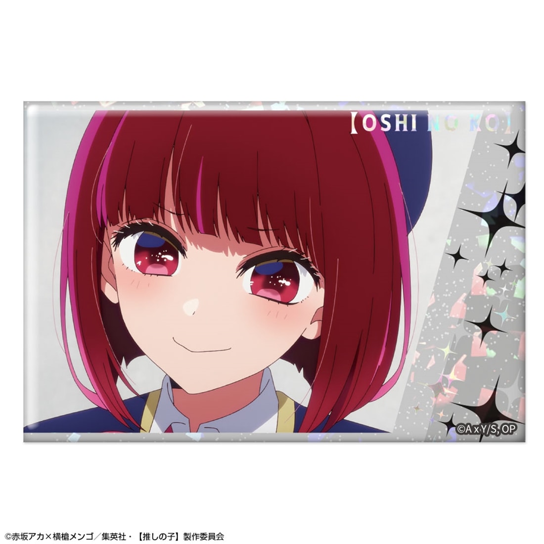 【推しの子】 ホログラム缶バッジ Ver.6 デザイン06 有馬かな/C
