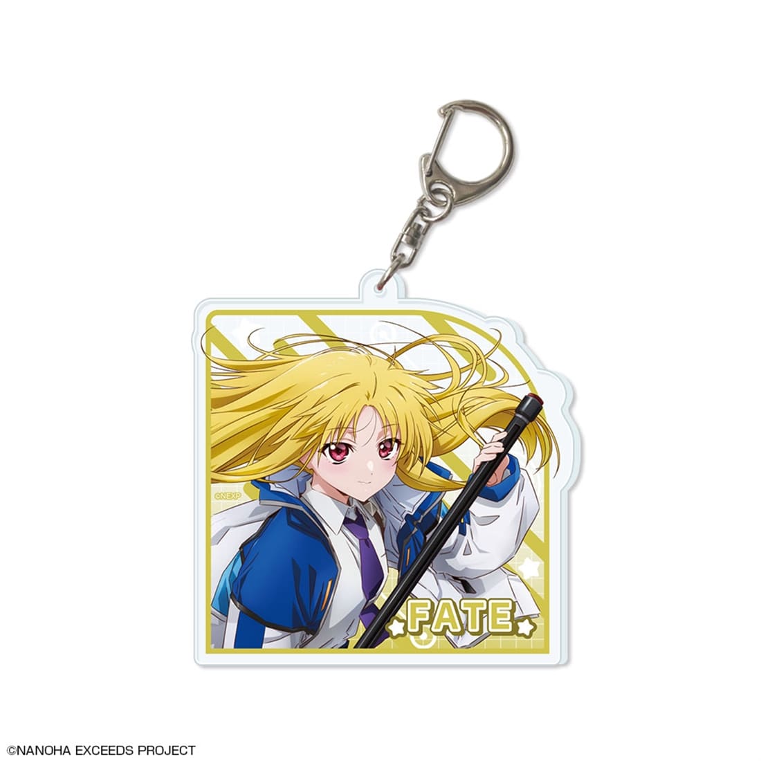 魔法少女リリカルなのは EXCEEDS Gun Blaze Vengeance ビッグアクリルキーホルダー デザイン05 フェイト・T・ハラオウン/B