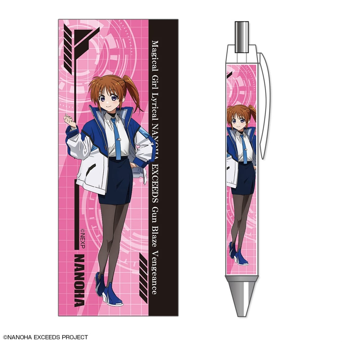 魔法少女リリカルなのは EXCEEDS Gun Blaze Vengeance ボールペン デザイン02 高町なのは