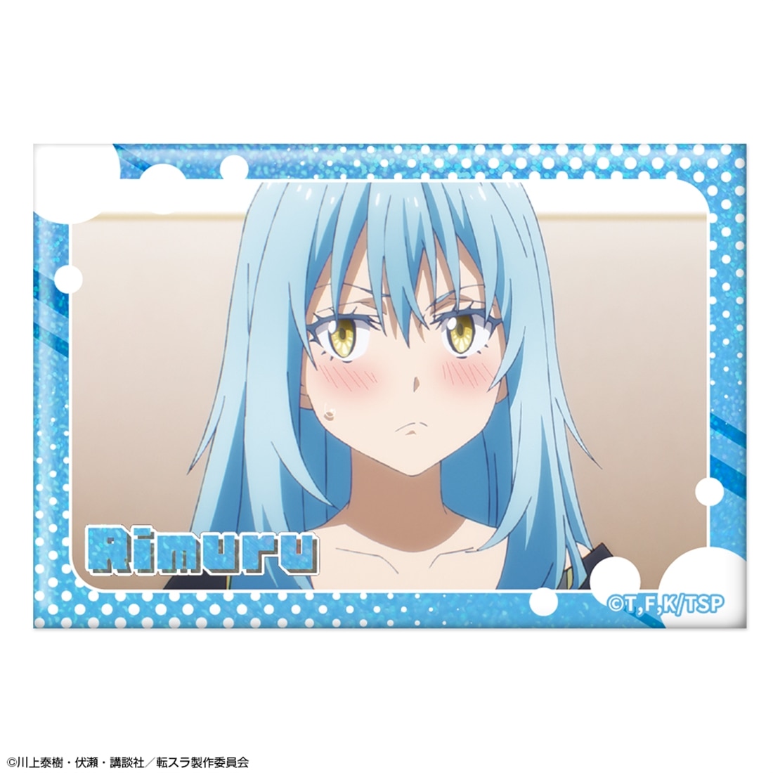 転生したらスライムだった件 ホログラム缶バッジ Ver.3 デザイン01 リムル/A