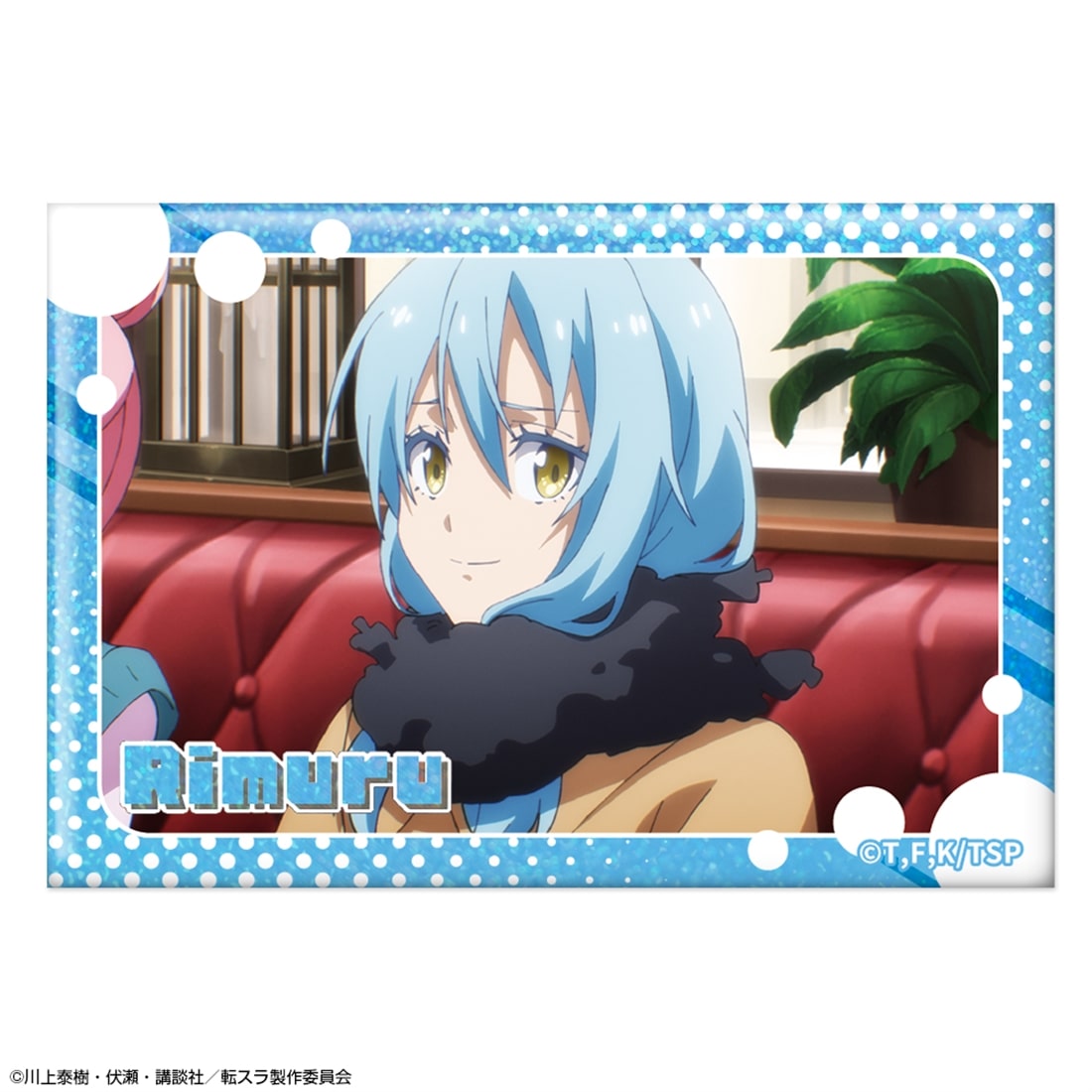 転生したらスライムだった件 ホログラム缶バッジ Ver.3 デザイン02 リムル/B