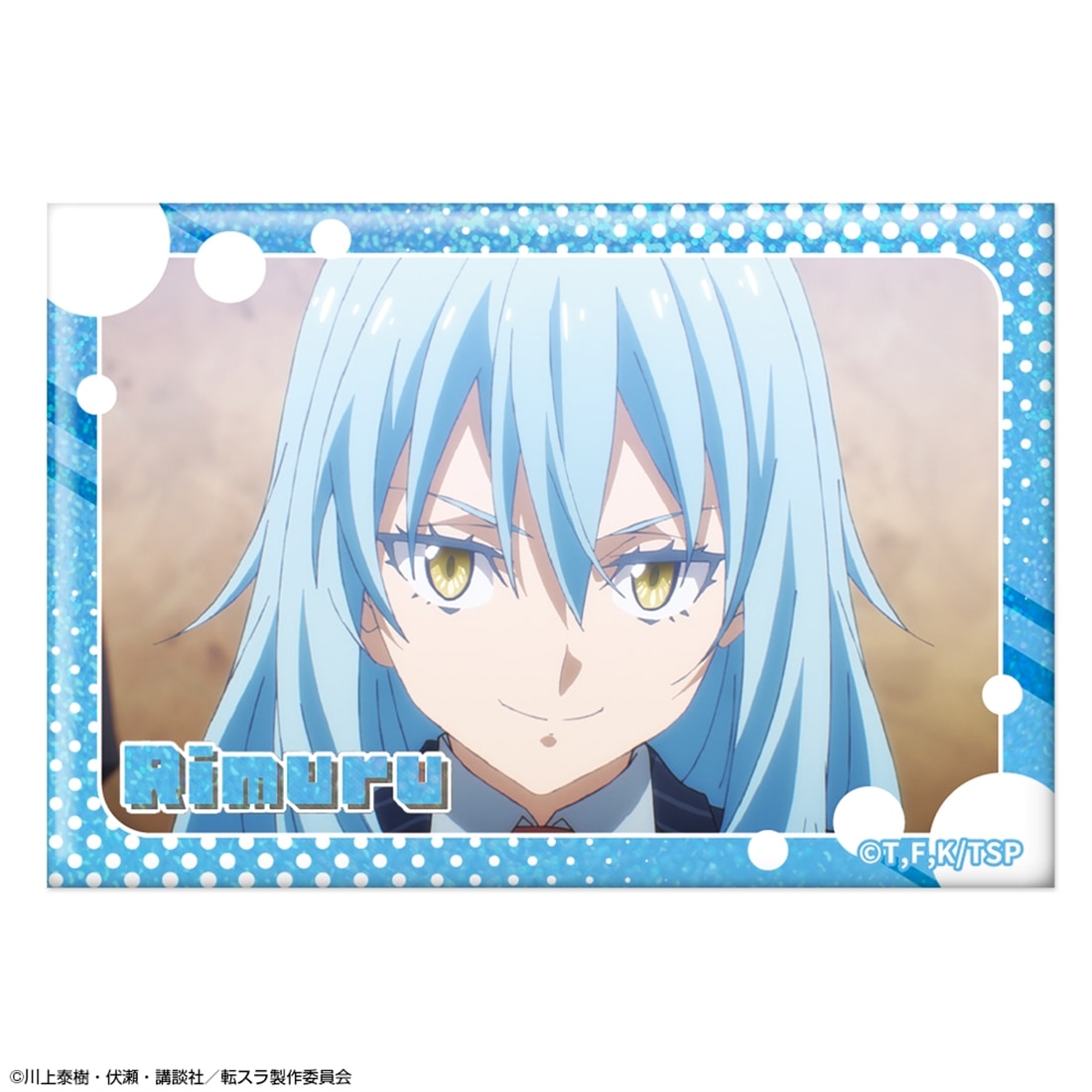 転生したらスライムだった件 ホログラム缶バッジ Ver.3 デザイン06 リムル/F