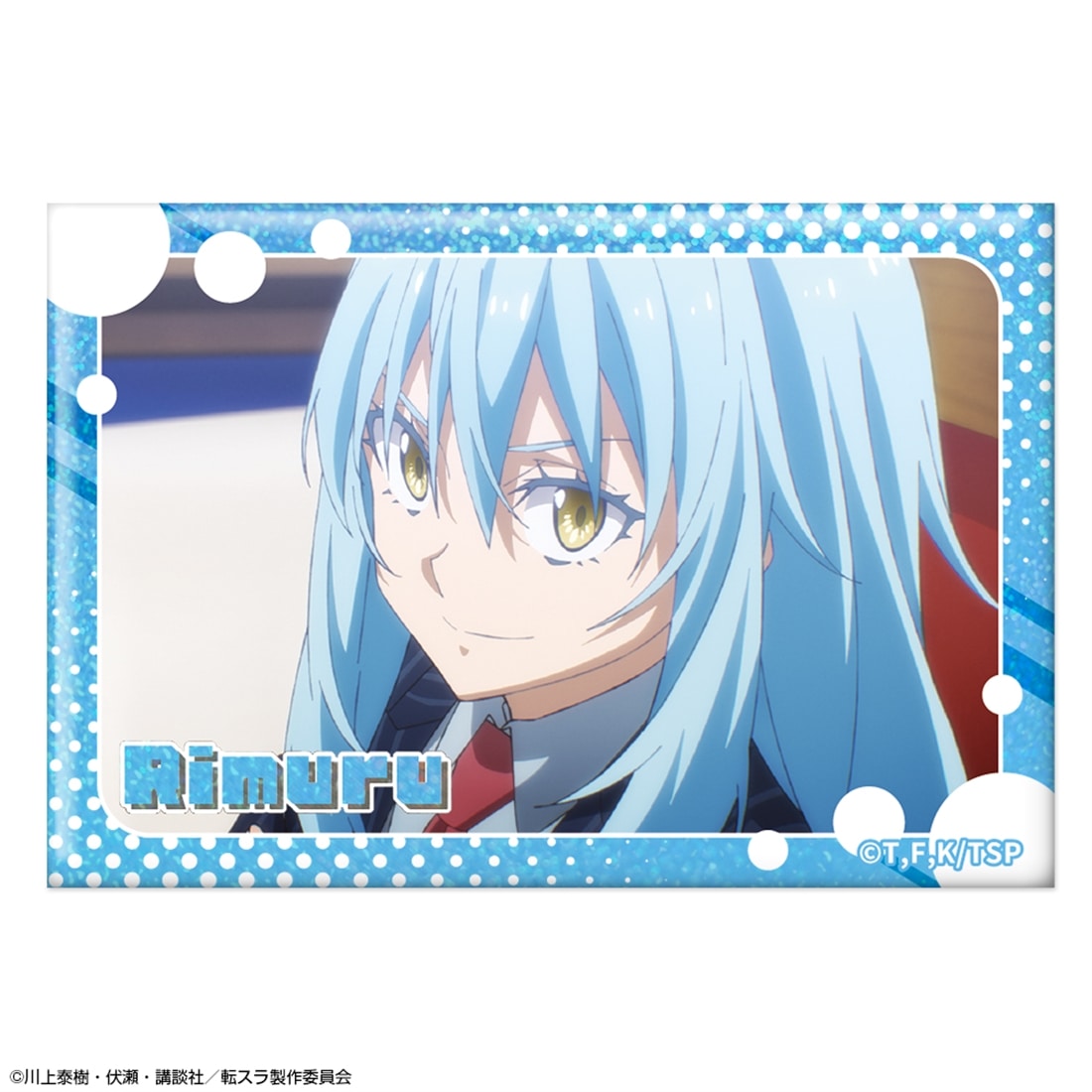 転生したらスライムだった件 ホログラム缶バッジ Ver.3 デザイン07 リムル/G