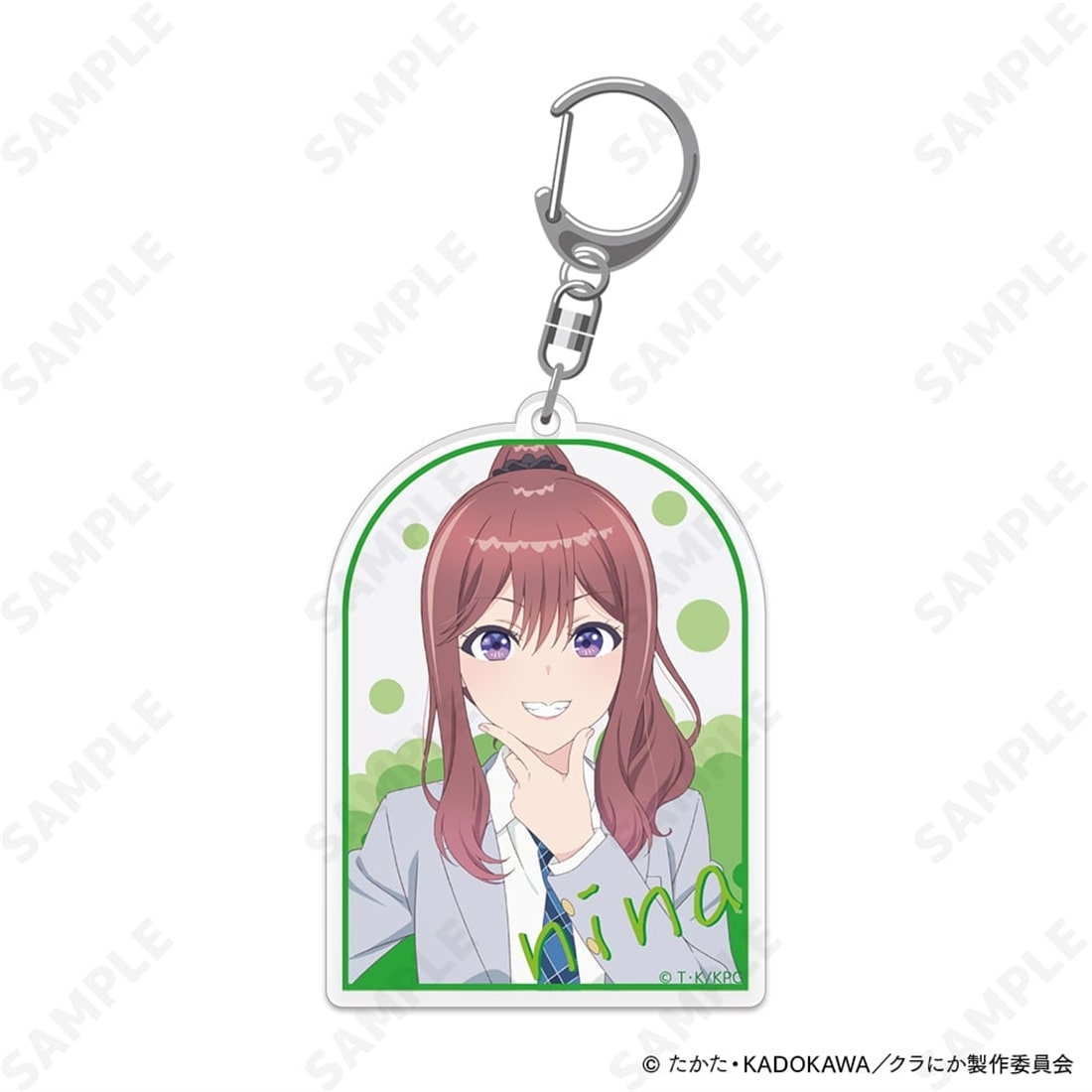 クラスで2番目に可愛い女の子と友だちになった アクリルキーホルダー 3.新田新奈