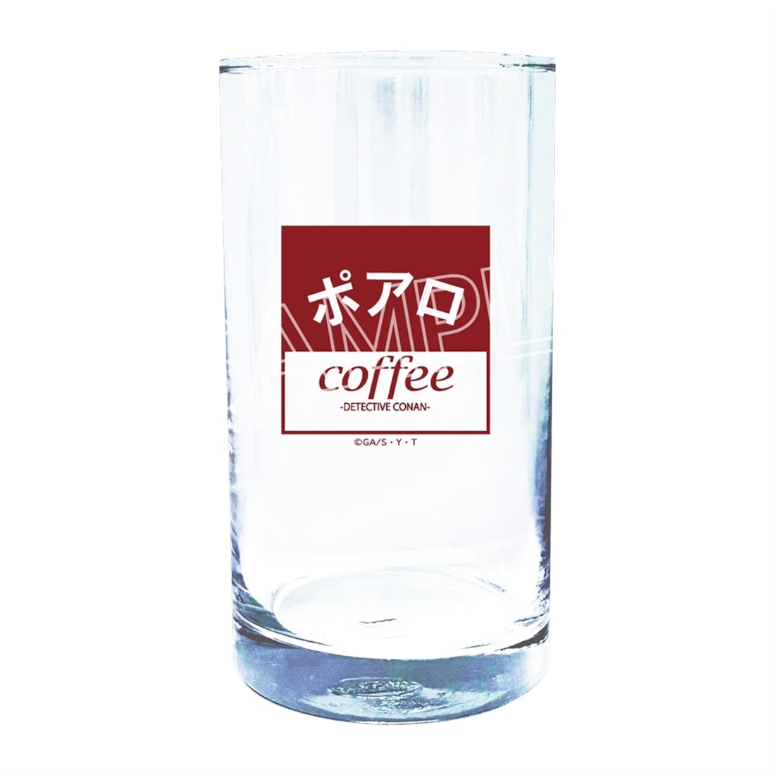 名探偵コナン 喫茶ポアロシリーズ グラス 看板ロゴ