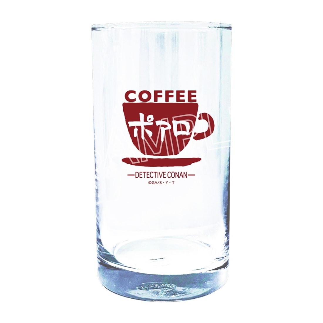 名探偵コナン 喫茶ポアロシリーズ グラス エプロンロゴ