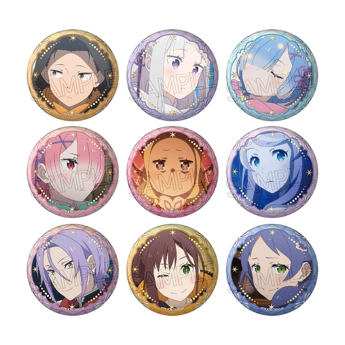 Re:ゼロから始める異世界生活 百面相缶バッジvol.2 【1BOX】
