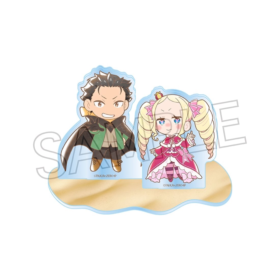 Re:ゼロから始める異世界生活 ミニキャラアクリルスタンド スバル＆ベアトリス