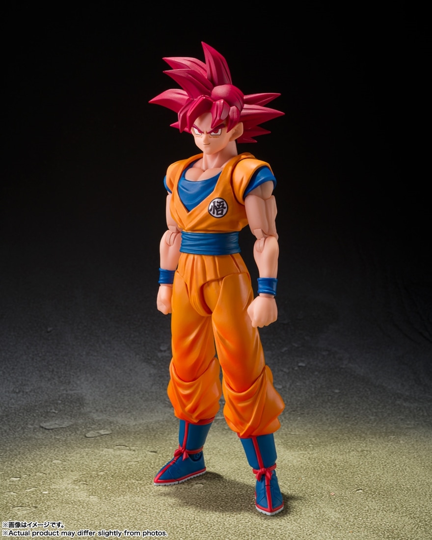 ドラゴンボール超 S.H.Figuarts 超サイヤ人ゴッド孫悟空〈神の気を纏いし姿〉