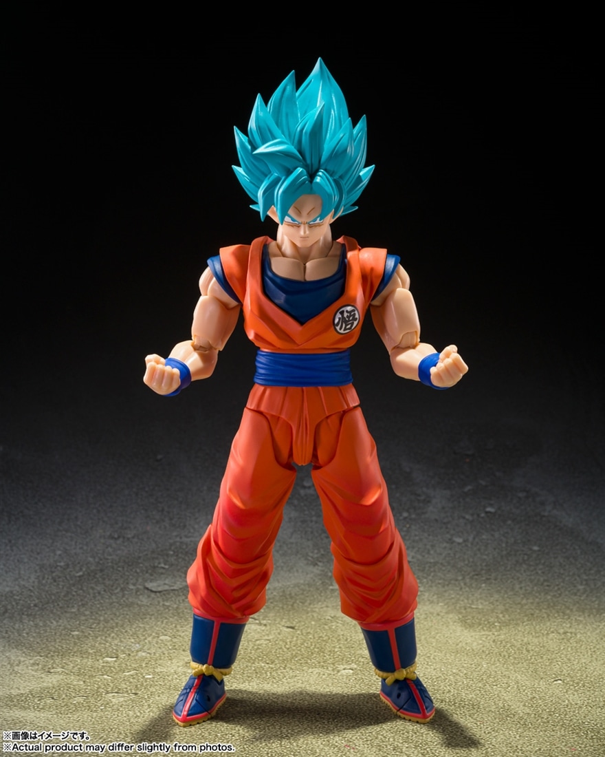 ドラゴンボール超 S.H.Figuarts 超サイヤ人ゴッド超サイヤ人孫悟空〈限界を超えし蒼き力〉