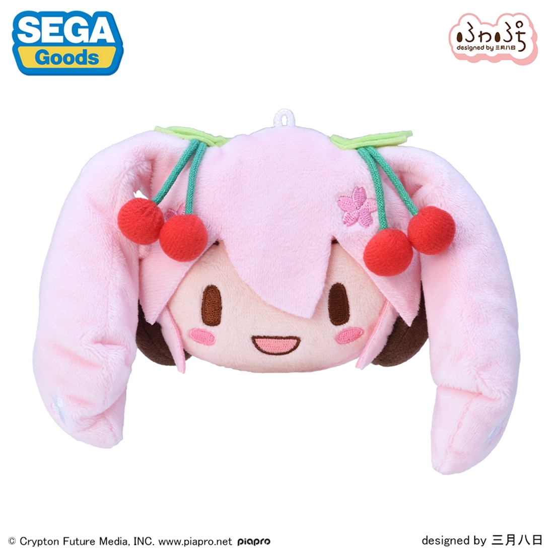 桜ミク ふわぷち フェイスマスコット
