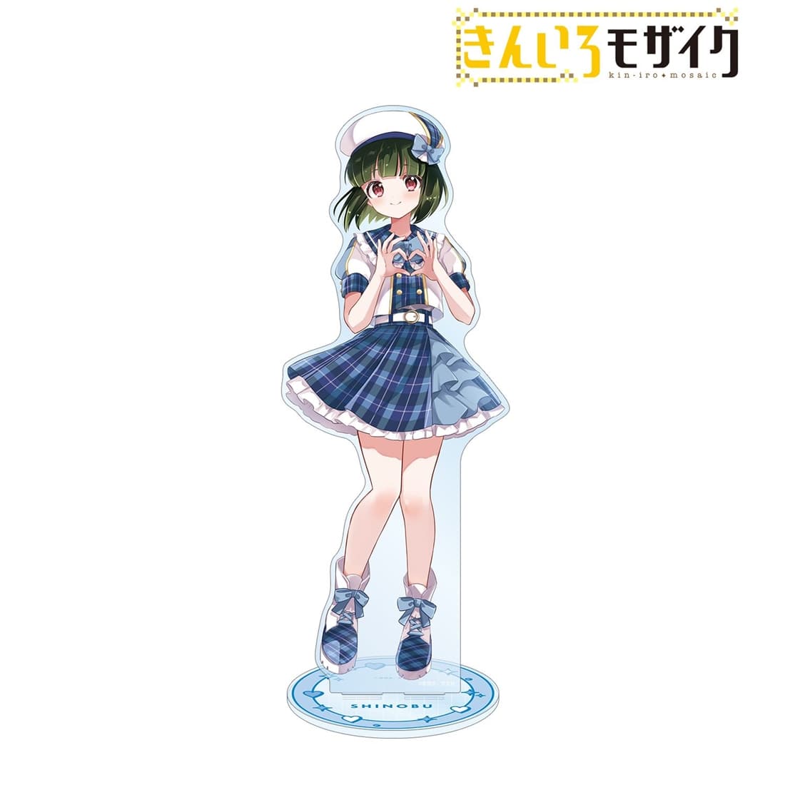 きんいろモザイク 原悠衣先生 描き下ろし 大宮忍 アイドル風衣装ver. 特大アクリルスタンド