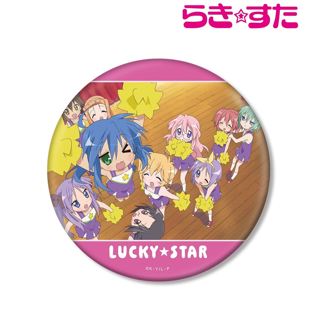 らき☆すた 集合 BIG缶バッジ