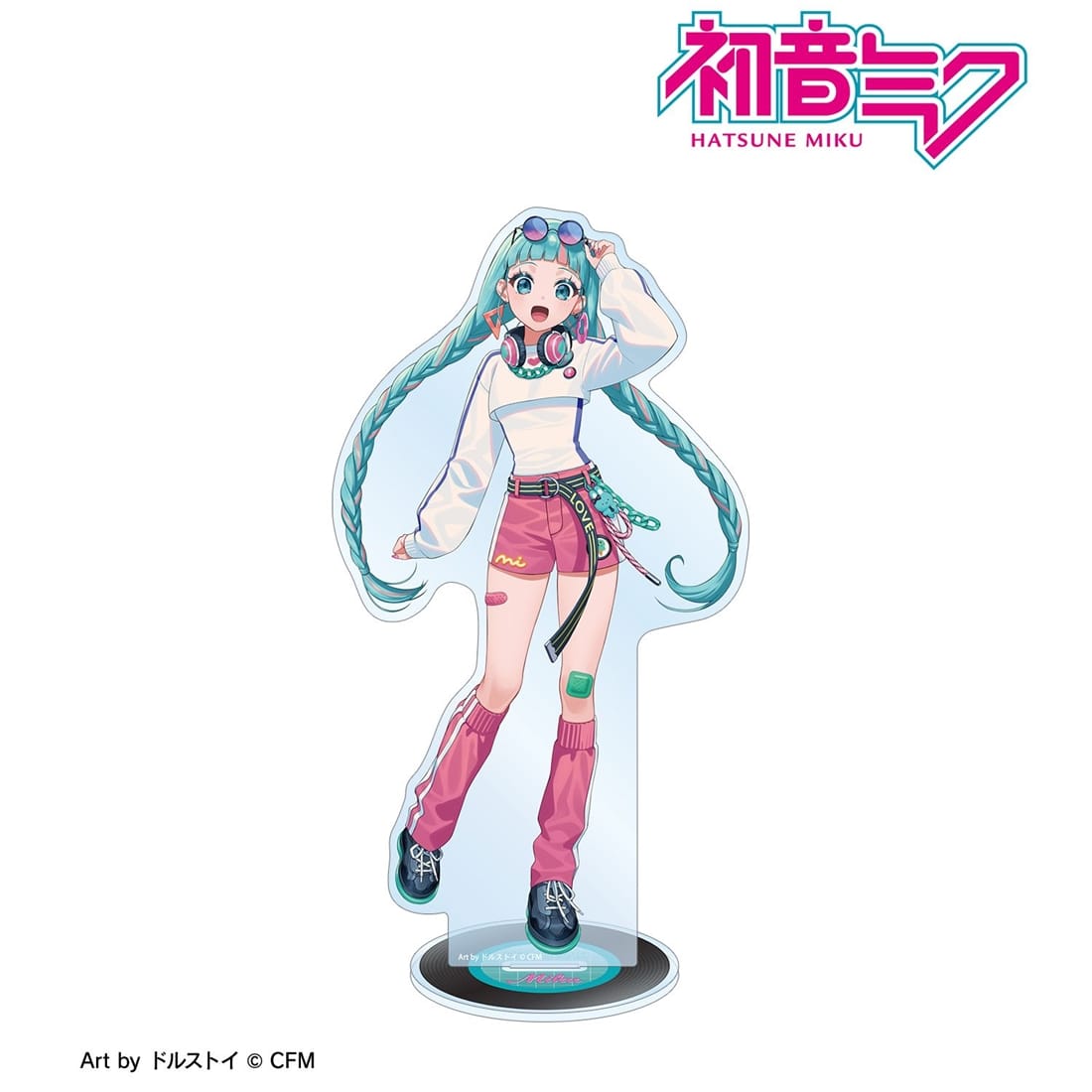 初音ミク 描き下ろし 初音ミク シティポップver. Art by ドルストイ BIGアクリルスタンド