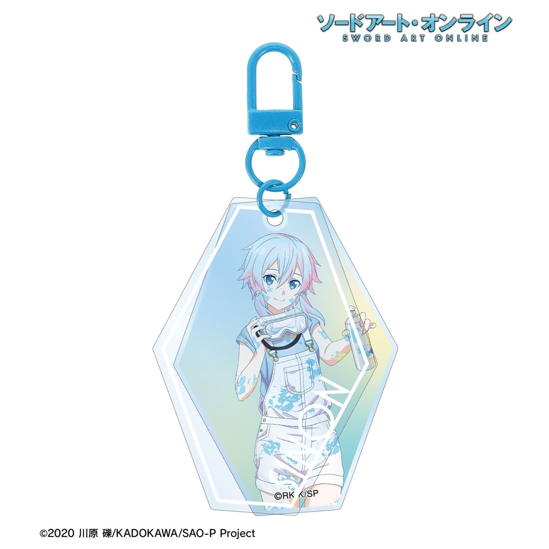 ソードアート・オンライン 描き下ろし シノン ペイントスタイルver. Ani-Art clear label 第2弾 2連スライドアクリルキーホルダー