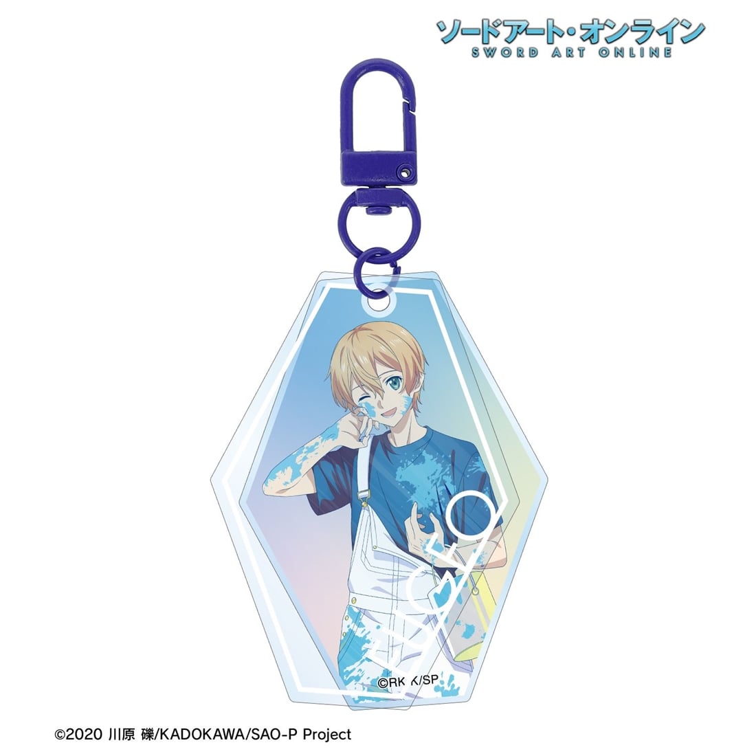 ソードアート・オンライン 描き下ろし ユージオ ペイントスタイルver. Ani-Art clear label 第2弾 2連スライドアクリルキーホルダー