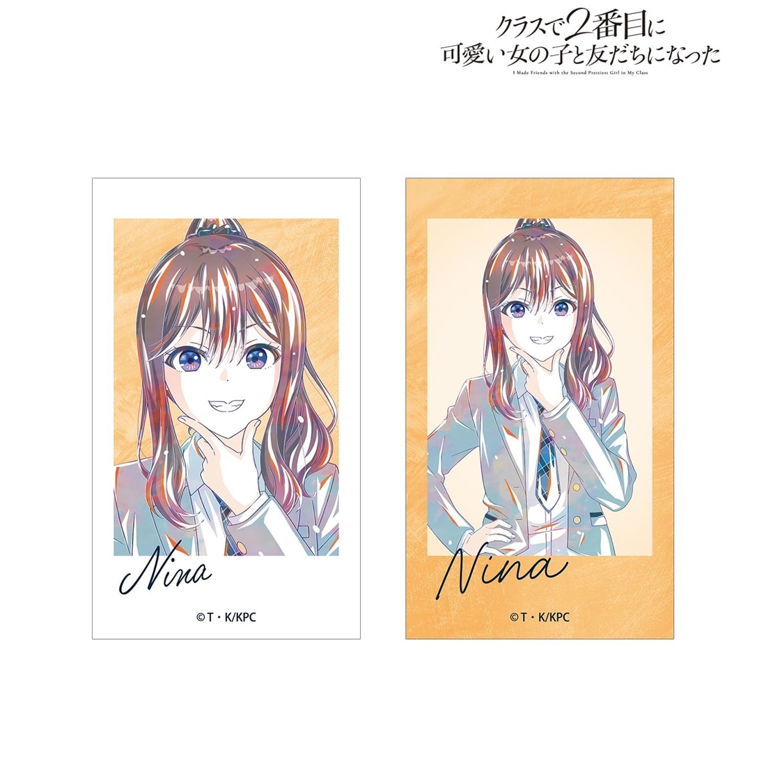 クラスで2番目に可愛い女の子と友だちになった 新田新奈 Ani-Art Ani-Frame2枚セット