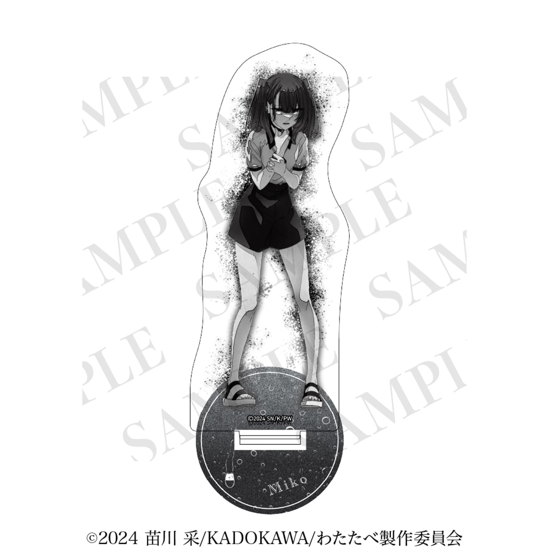 私を喰べたい、ひとでなし アクリルスタンド 【雨と涙ver.】美胡 墨絵風