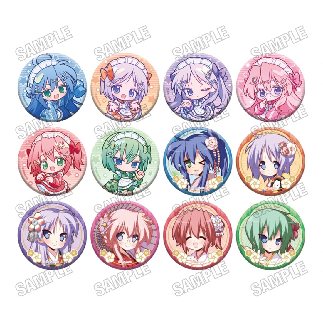 らき☆すた 缶バッジコレクション 【1BOX】