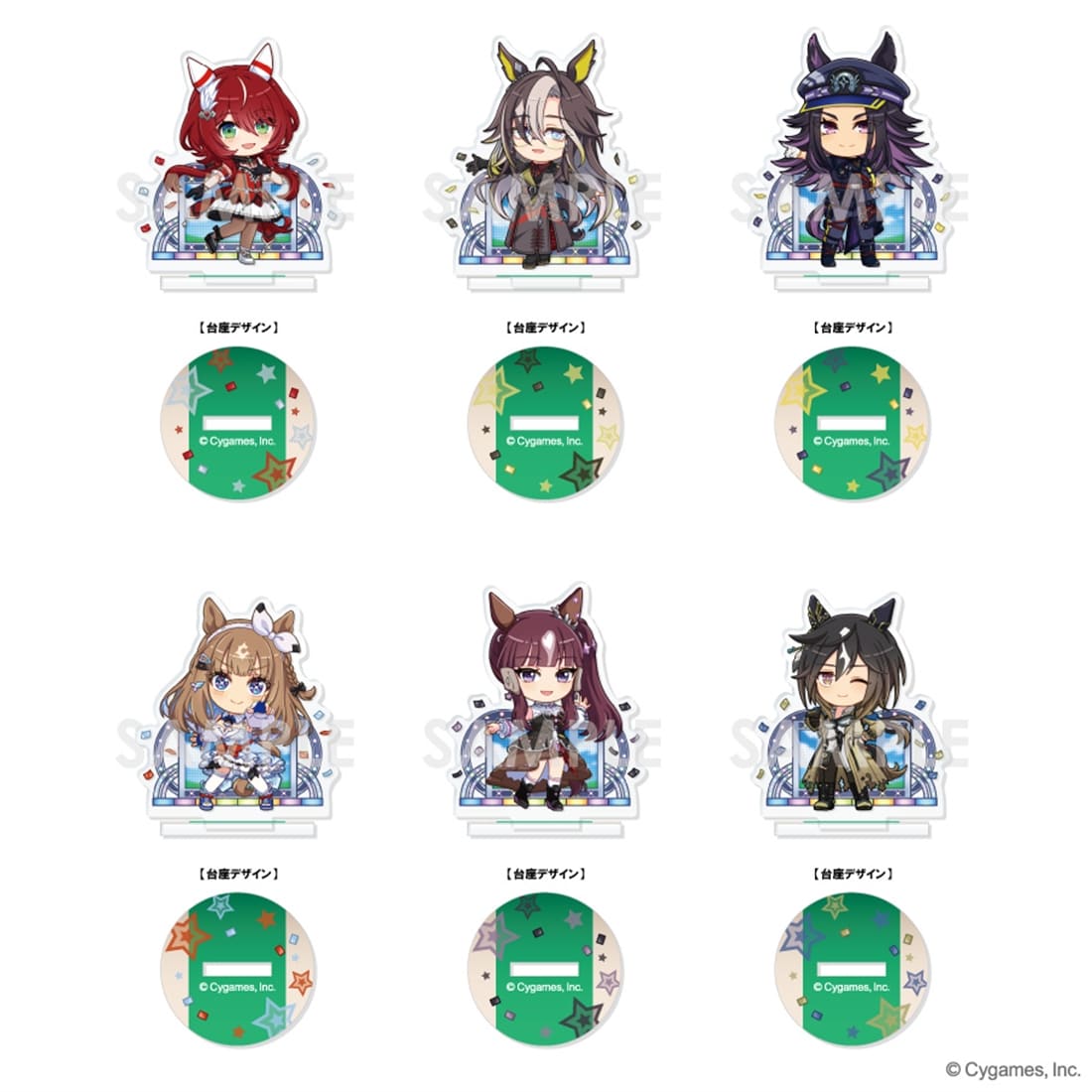 ウマ娘 プリティーダービー きゃらふぃーゆアクリルスタンド -うまぴょい伝説- Vol.8 【1BOX】