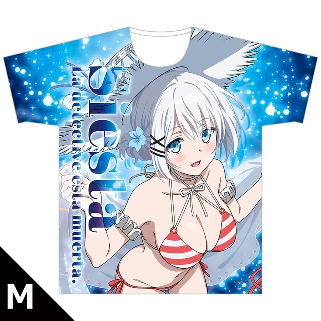 探偵はもう、死んでいる。 フルグラフィックTシャツ［シエスタ］ Mサイズ 【描き下ろし】 M