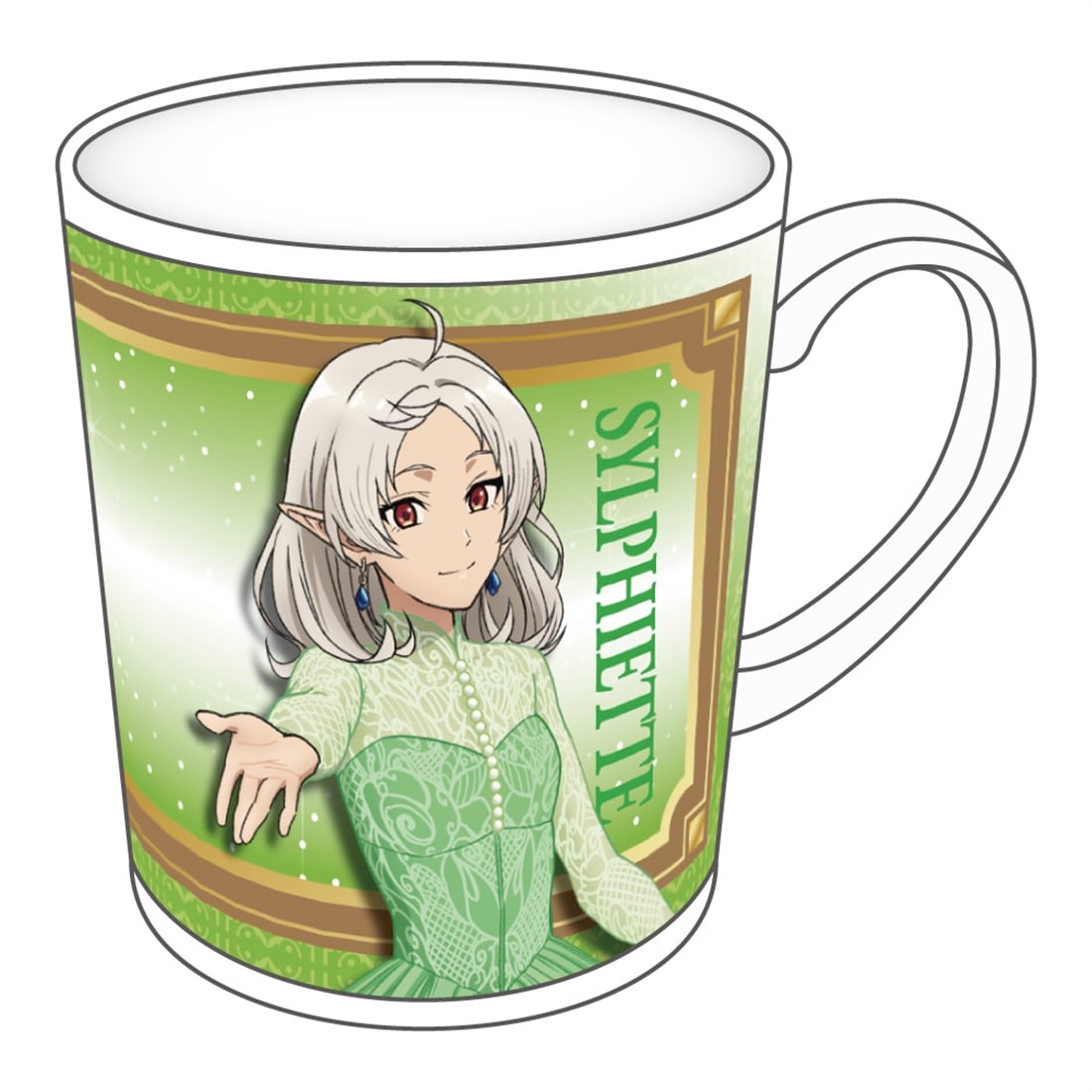 無職転生Ⅲ ～異世界行ったら本気だす～ アニメ化5周年記念 マグカップ シルフィエット