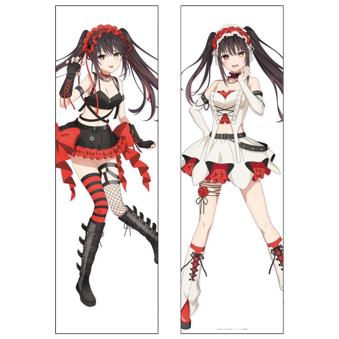 デート・ア・ライブV 抱き枕カバー 時崎狂三 ゴシックパンクver. 【描き下ろし】