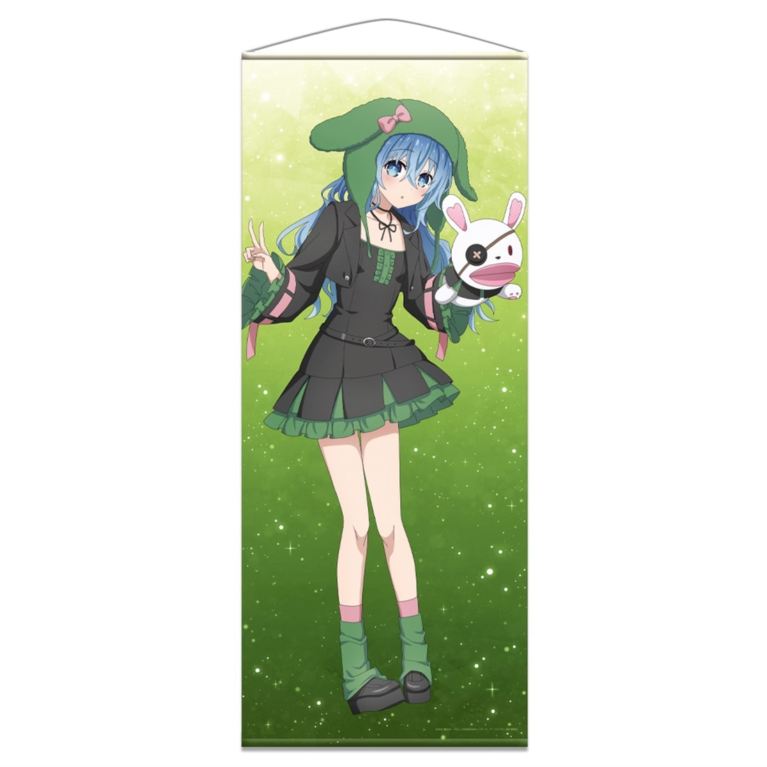 デート・ア・ライブV ほぼ等身大タペストリー 四糸乃 ゴシックパンクver. 【描き下ろし】
