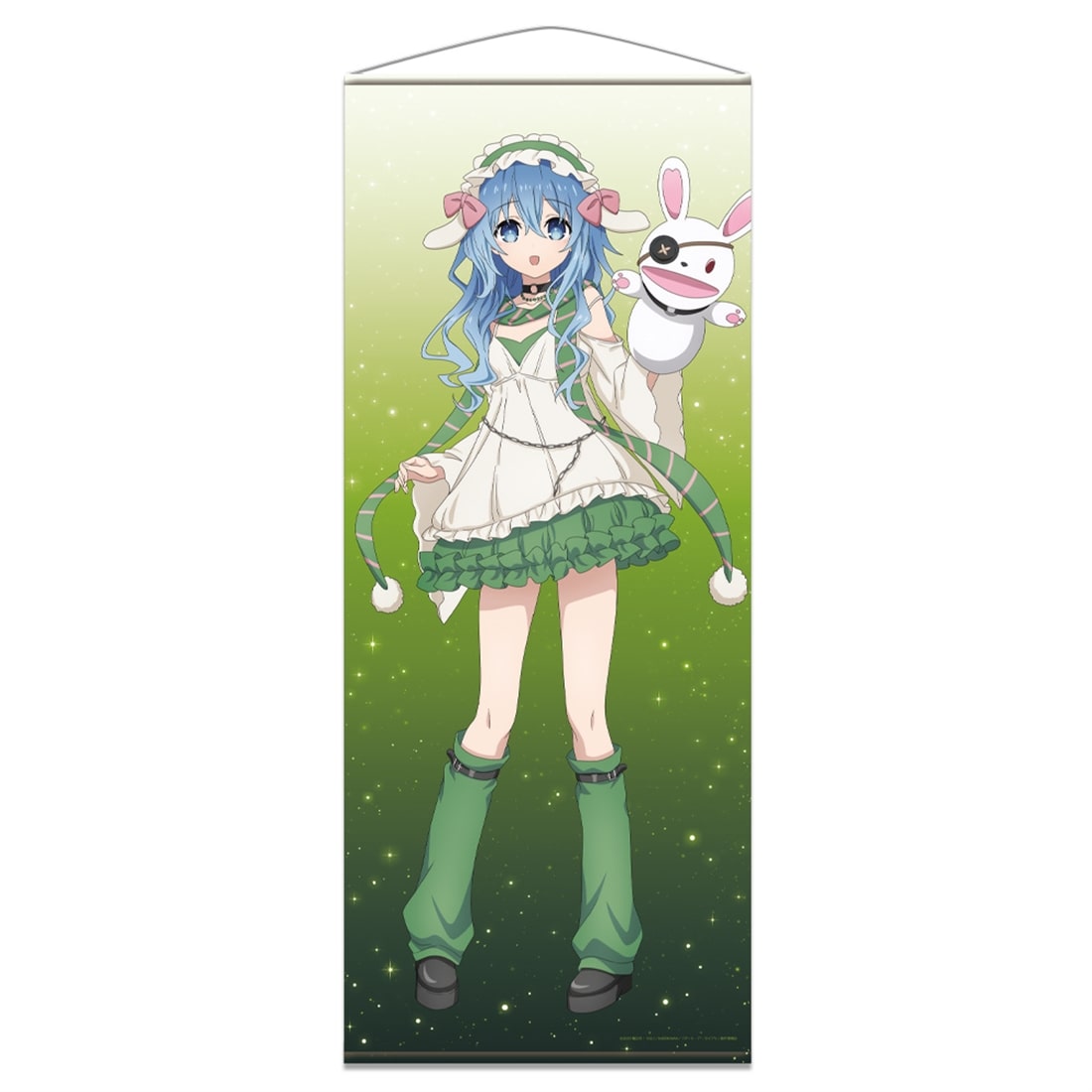 デート・ア・ライブV ほぼ等身大タペストリー 四糸乃 ゴシックパンク ホワイトver. 【描き下ろし】