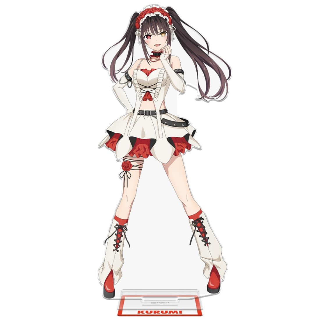 デート・ア・ライブV BIGアクリルキャラスタンド 時崎狂三 ゴシックパンク ホワイトver. 【描き下ろし】