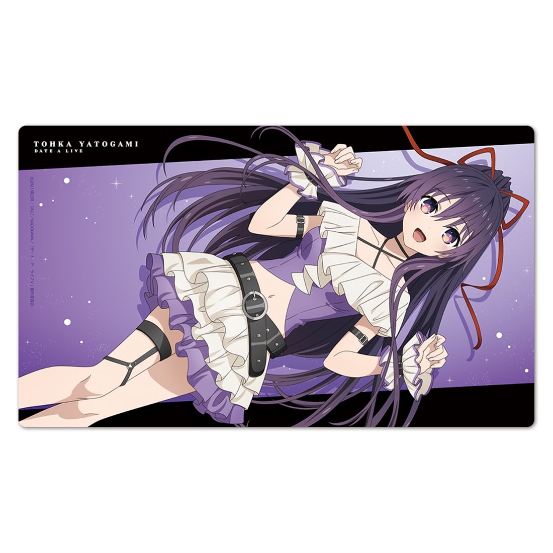 デート・ア・ライブV キャラクターラバーマット 夜刀神十香 ゴシックパンク ホワイトver. 【描き下ろし】