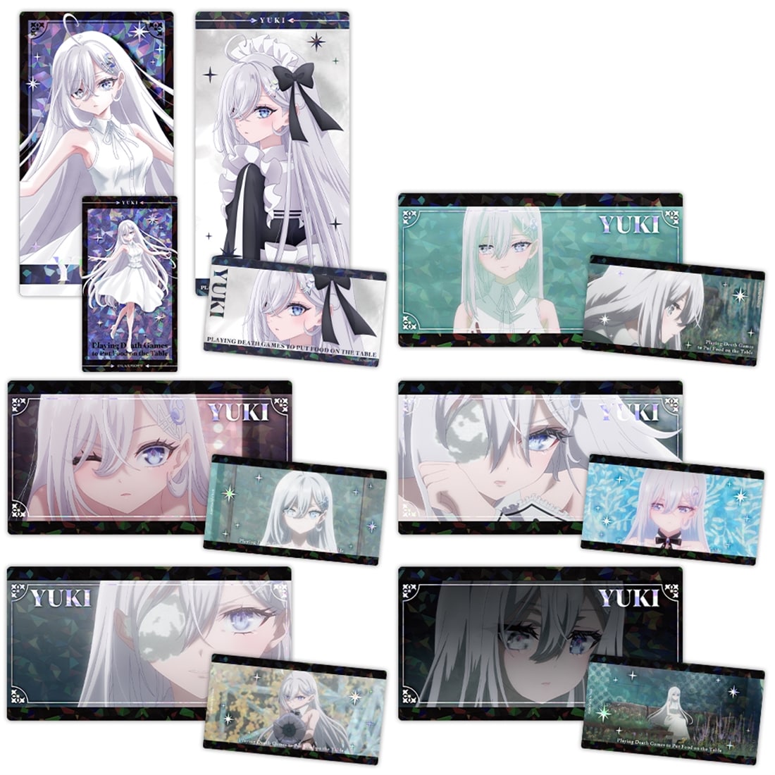 死亡遊戯で飯を食う。 プリズムビジュアルコレクション 【1BOX】