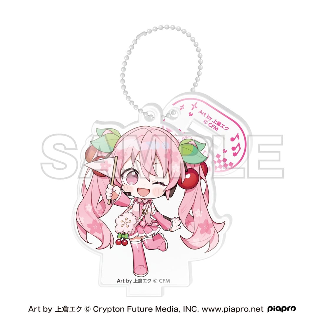 桜ミク×Shibuya Sakura Stage ミニキャラスタンドキーホルダー C