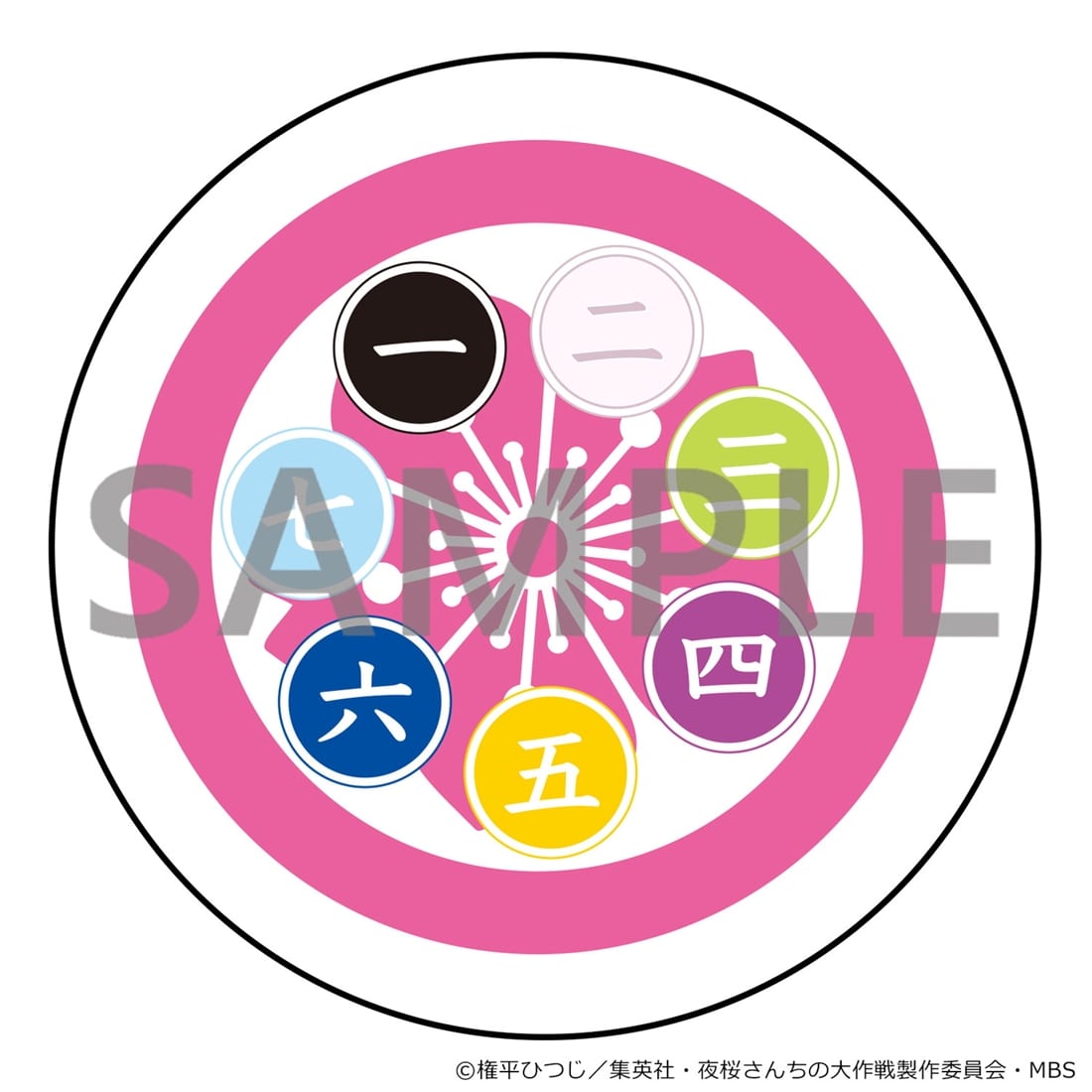 夜桜さんちの大作戦 貼って剥がせるクリーナー 「夜桜家」