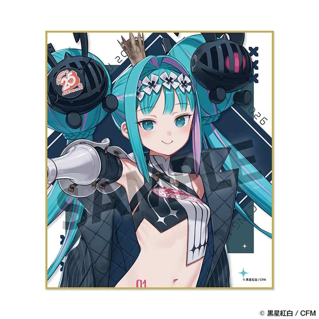 レーシングミク 2026 GSC 25th Ver. ミニ色紙: グッズ・文具
