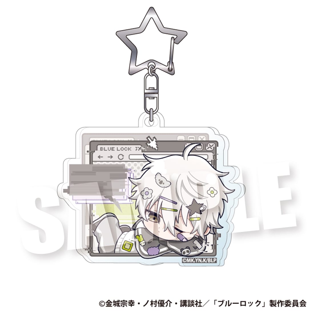 ブルーロック アクリルキーホルダー《ドキ★バグver.》 凪誠士郎