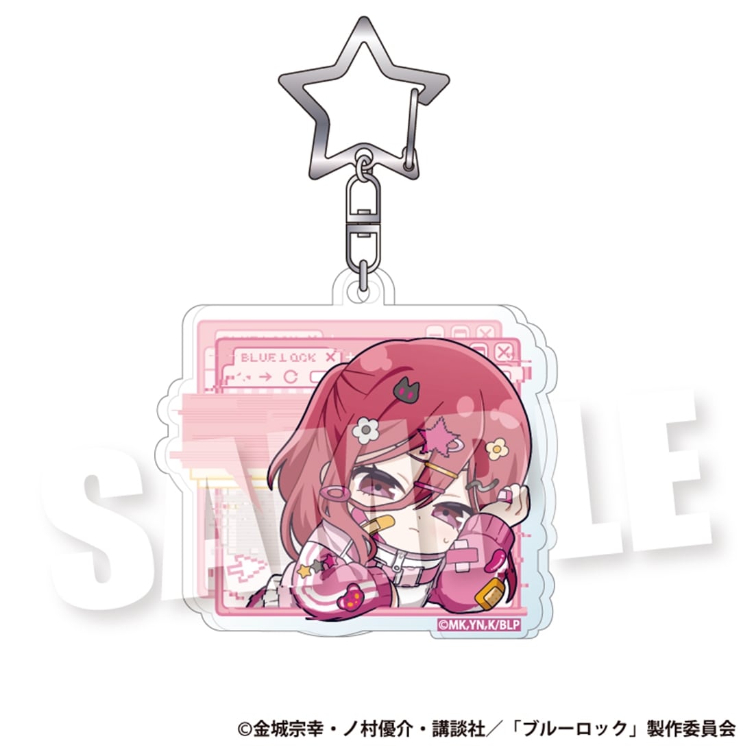 ブルーロック アクリルキーホルダー《ドキ★バグver.》 千切豹馬