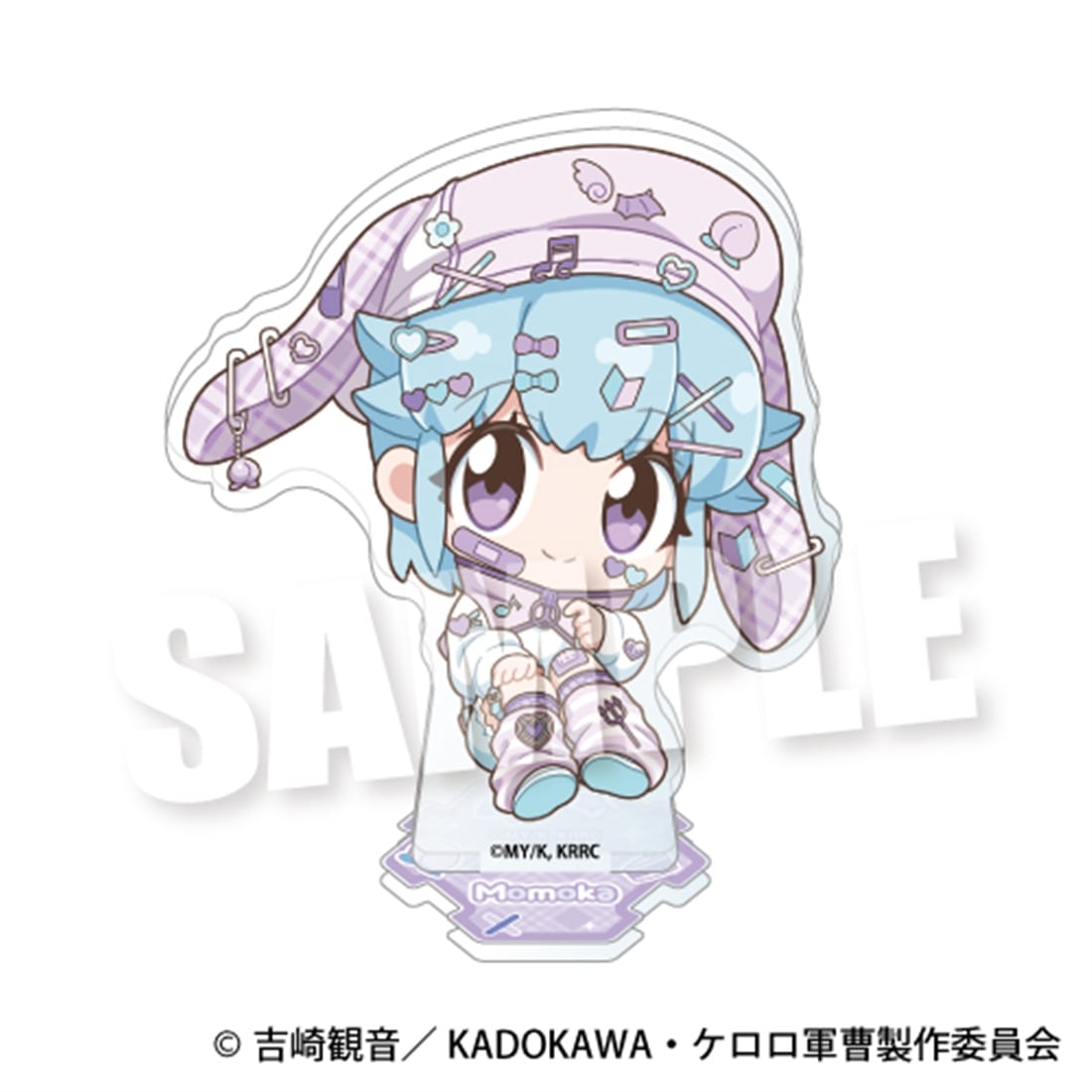 ケロロ軍曹☆ 連結可能☆アクリルスタンド《アニマルデコラver.》 桃華