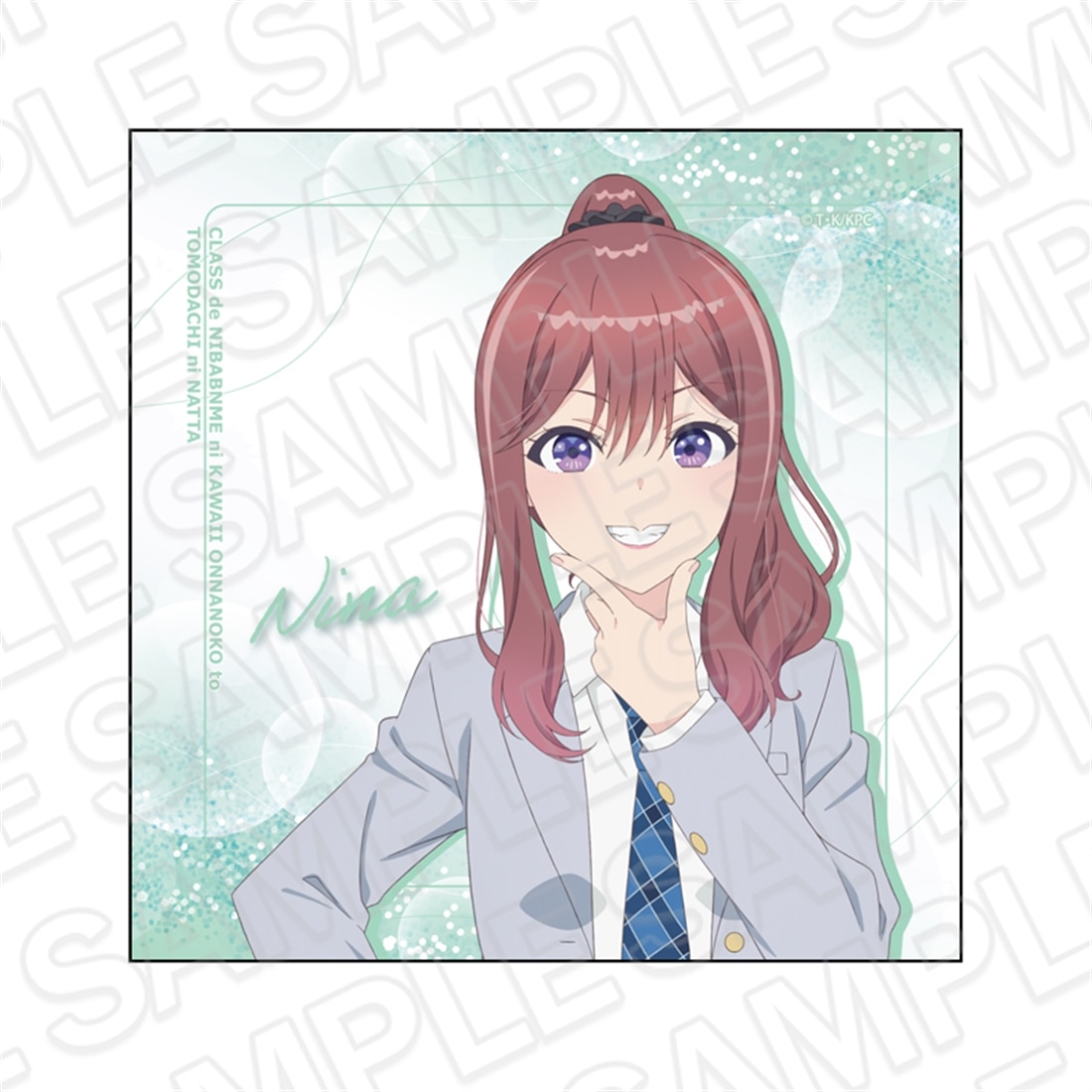 クラスで2番目に可愛い女の子と友だちになった マイクロファイバー 新田新奈