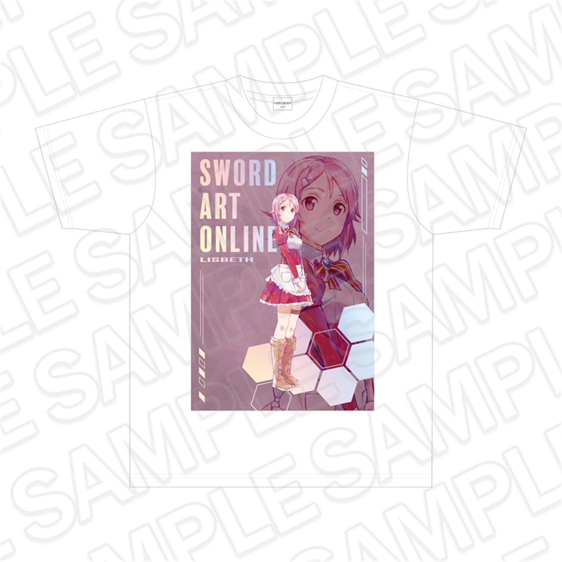 ソードアート・オンライン フルカラーTシャツ リズベット crayon painting ver.