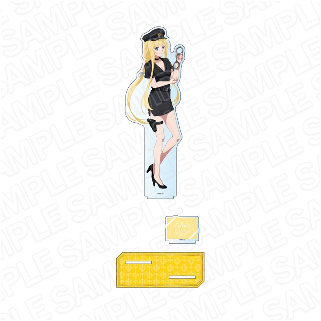 ソードアート・オンライン デカアクリルスタンド アリス 怪盗/警察 ver.