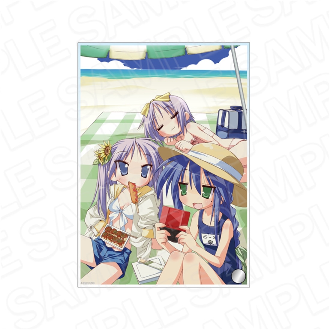 らき☆すた ミニアクリルアート こなた＆つかさ＆かがみ