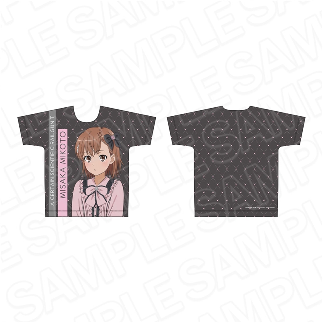 とある科学の超電磁砲T フルグラフィックTシャツ 御坂美琴 サブカルファッション ver.