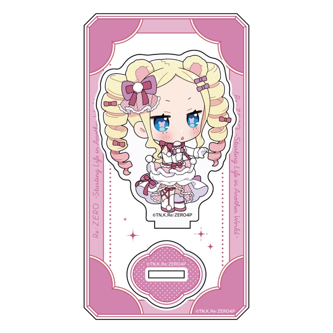 Re:ゼロから始める異世界生活 アクリルスタンド ベアトリス/けもみみアイドル