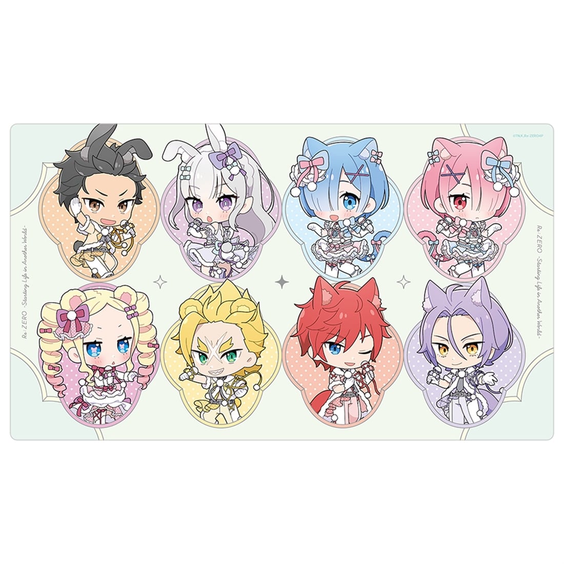 Re:ゼロから始める異世界生活 ラバーマット けもみみアイドル
