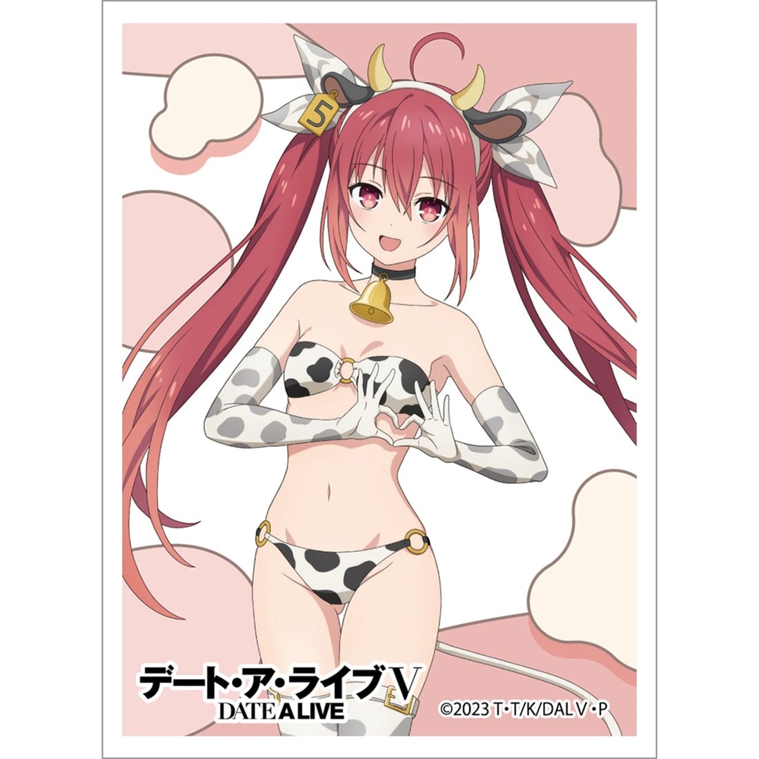 デート・ア・ライブⅤ 描き下ろしスリーブ 五河琴里/牛柄水着