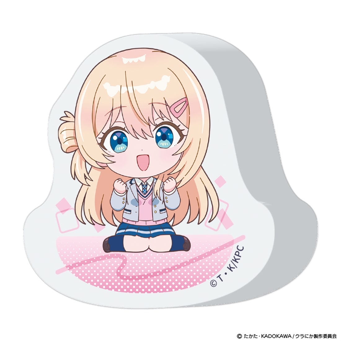クラスで2番目に可愛い女の子と友だちになった ゆらゆらアクリルブロック 天海夕