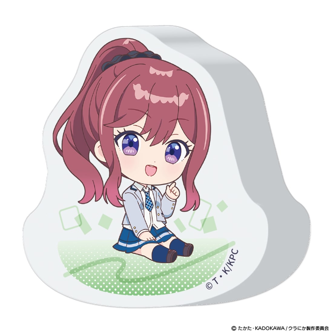 クラスで2番目に可愛い女の子と友だちになった ゆらゆらアクリルブロック 新田新奈