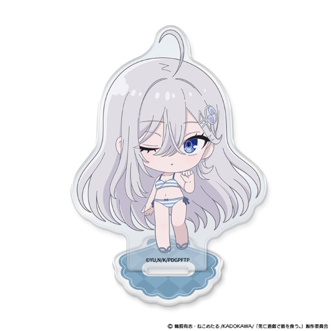 死亡遊戯で飯を食う。 ミニキャラアクリルキャラスタンド 幽鬼 CLOUDY BEACH＜ウインク＞ ver.