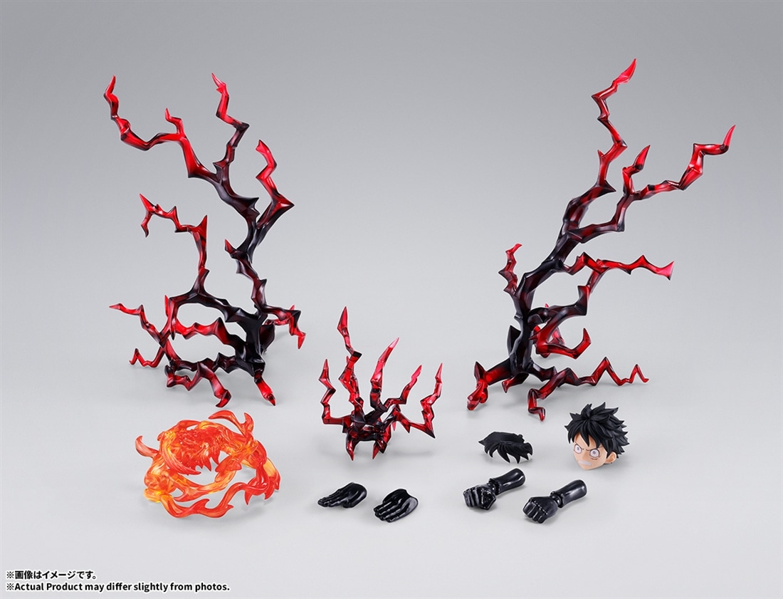 ONE PIECE S.H.Figuarts モンキー・D・ルフィ -新世界 -オプションパーツセット